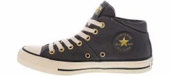 Athleisure & Casual|Flat|CONVERSE Chuck Taylor All Star Madison Women’s Mid Top Sneaker Blue