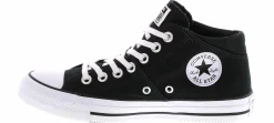 Athleisure & Casual|Skate Shoes|CONVERSE Chuck Taylor All Star Madison Mid Women's Canvas Sneaker Black