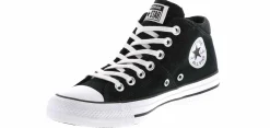 Athleisure & Casual|Skate Shoes|CONVERSE Chuck Taylor All Star Madison Mid Women's Canvas Sneaker Black