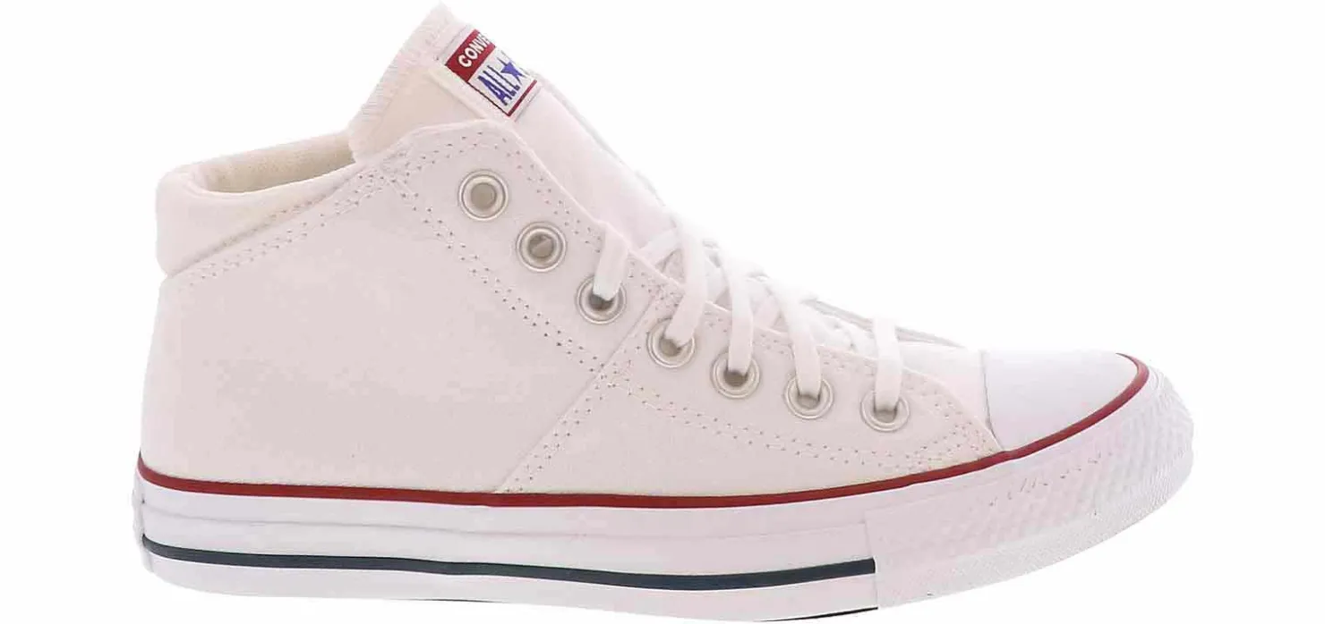 Skate Shoes|CONVERSE Chuck Taylor All Star Madison Mid Women's Canvas Sneaker White