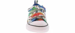 Athletic & Sneakers|CONVERSE Dinoverse 2V Toddlers Boys’ (7-10) Canvas Sneaker White