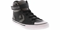 Athletics & Sneakers|Casual|CONVERSE Pro Blaze Easy-On Youth Boys' (11-3) Hi-Top Sneaker Grey
