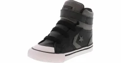 Athletics & Sneakers|Casual|CONVERSE Pro Blaze Easy-On Toddler Boys' (5-10) Hi-Top Sneaker Grey