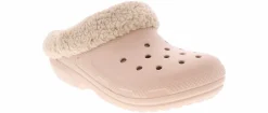 Slip-On|Flat|CROCS Blitzen IV Quartz Women's Comfort Lined Clog Pink