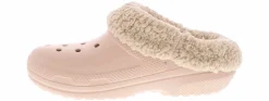 Slip-On|Flat|CROCS Blitzen IV Quartz Women's Comfort Lined Clog Pink