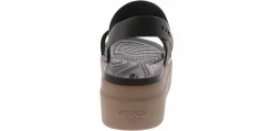 Comfort Sandals|Wedge & Platform Sandals|CROCS Brooklyn Women's Platform Sandal Black