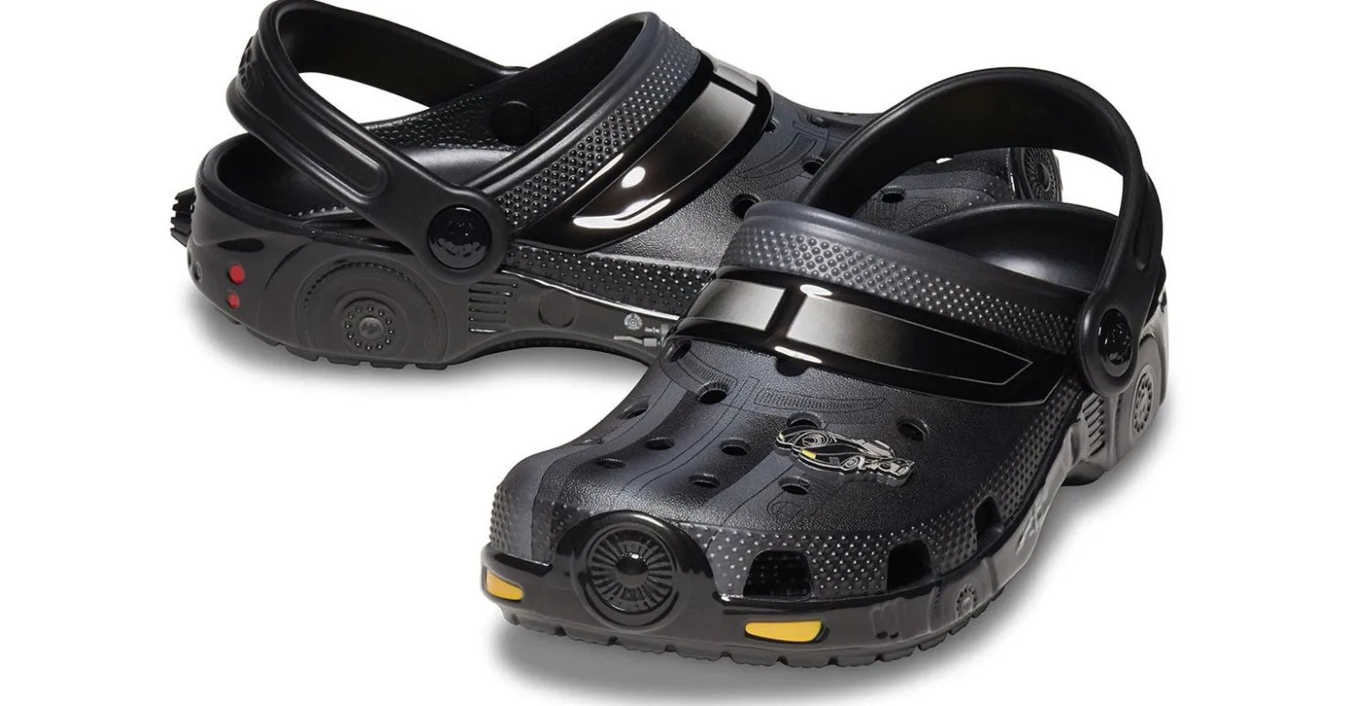 Casual|Casual|CROCS Classic Batman Batmobile Youth Kids' (11-6) Clog Black
