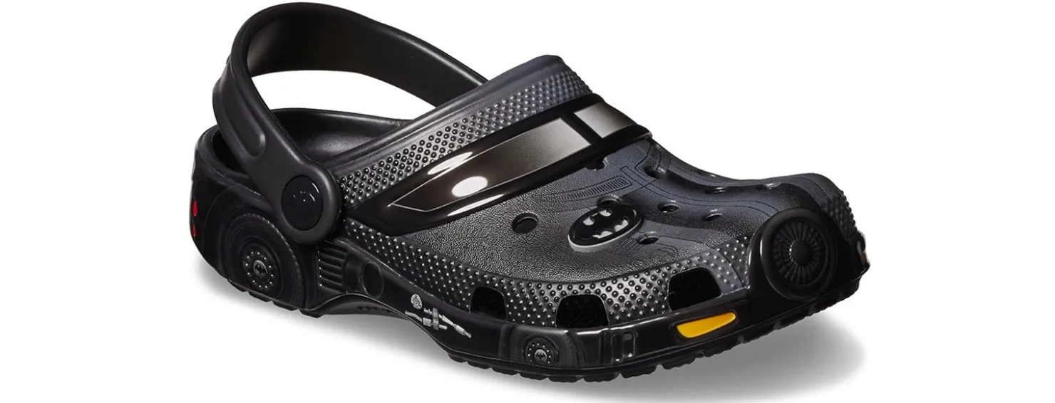 Casual|Casual|CROCS Classic Batman Batmobile Toddler Kids' (7-10) Clog Black