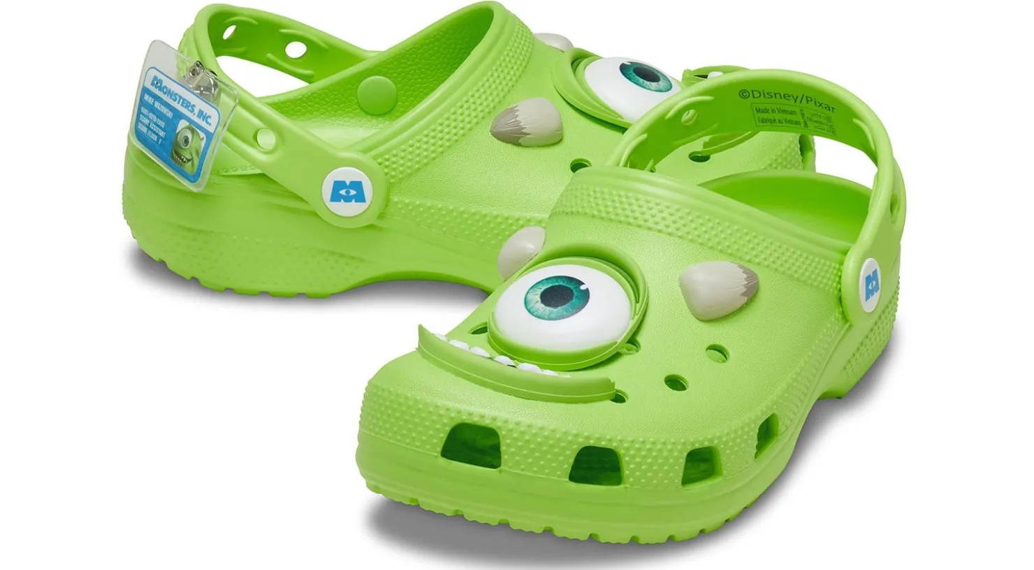 Comfort Shoes|CROCS Classic Disney and Pixar Monsters, Inc. Mike Men’s Clog Green