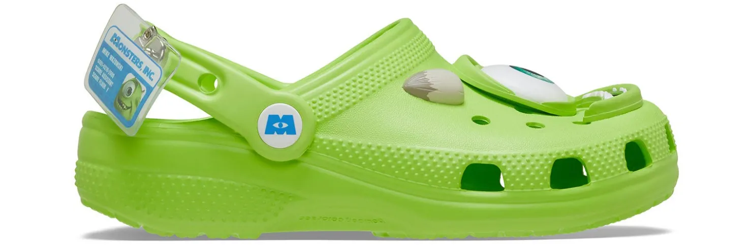 Comfort Shoes|CROCS Classic Disney and Pixar Monsters, Inc. Mike Men’s Clog Green