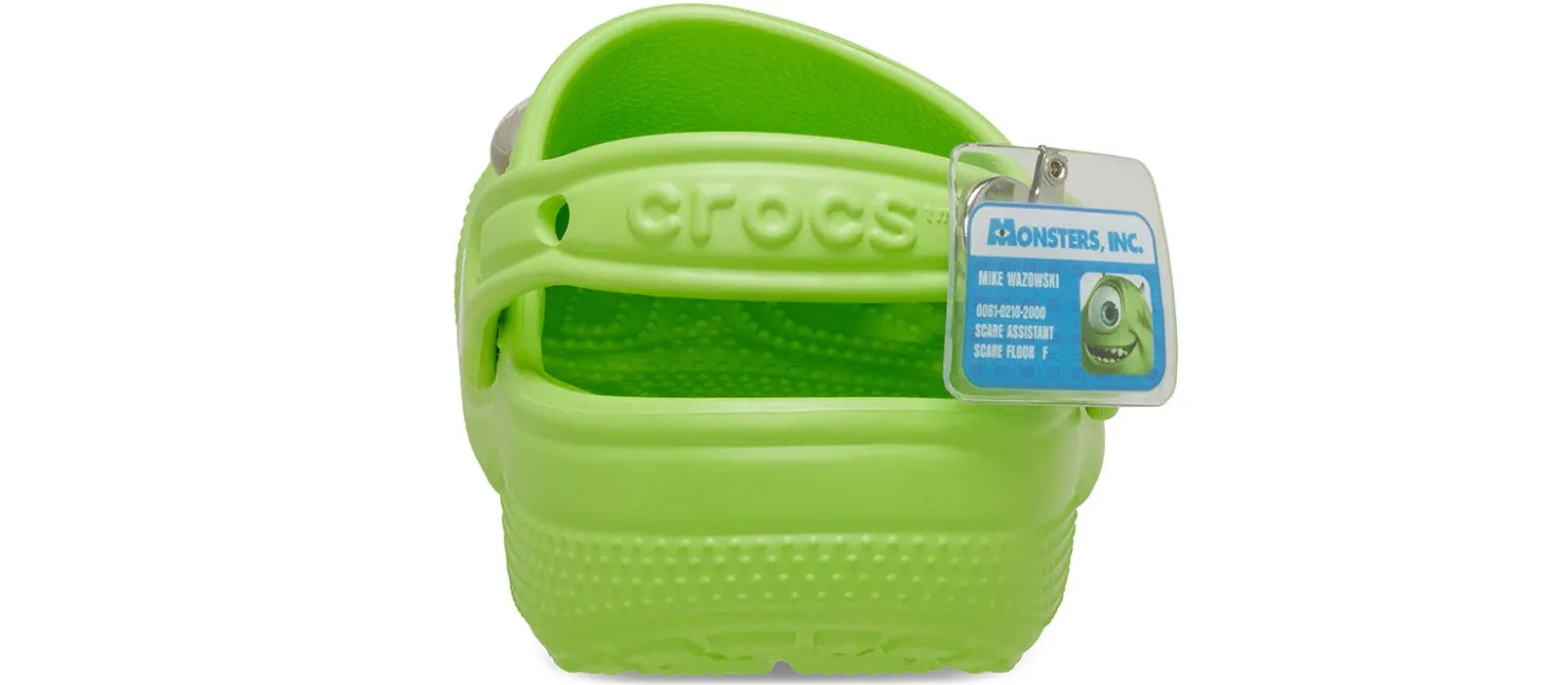 Comfort Shoes|CROCS Classic Disney and Pixar Monsters, Inc. Mike Men’s Clog Green
