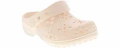 Casual|Outdoor Shoes|CROCS Classic Floral Cut-Out Toddler Girls' (5-10) Clog White