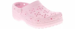 Flat|Comfort Shoes|CROCS Classic Floral Cut-Out Women's Clog Pink