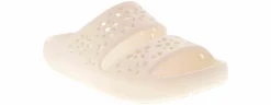 Wedge & Platform Sandals|CROCS Classic Floral Cutout Chalk Women’s Sandal White