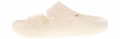 Wedge & Platform Sandals|CROCS Classic Floral Cutout Chalk Women’s Sandal White