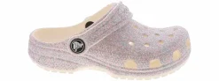 Casual|CROCS Classic Glitter Toddler Girls' (4-10) Clog White