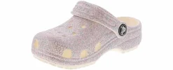 Casual|CROCS Classic Glitter Toddler Girls' (4-10) Clog White