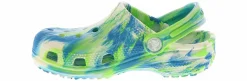 Casual|CROCS Classic Glow Marbled Youth Kids' (11-5) Clog Blue