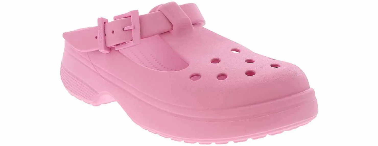 Flat|Comfort Shoes|CROCS Classic Mary Jane Women’s Clog Pink