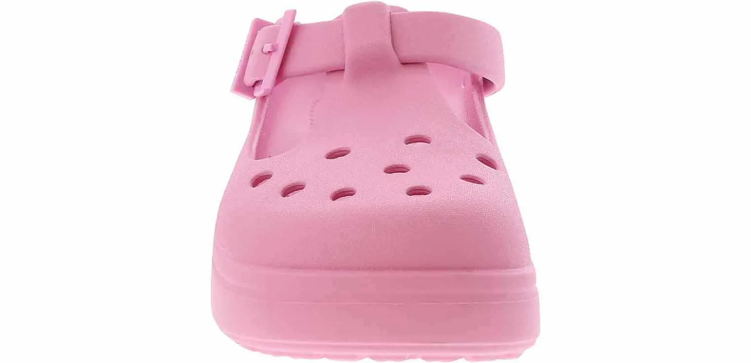 Flat|Comfort Shoes|CROCS Classic Mary Jane Women’s Clog Pink