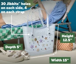 Bags|CROCS Classic Medium Tote White