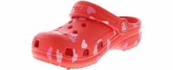 Casual|CROCS Classic Valentines Day Toddler Girls' (5-10) Clog Red