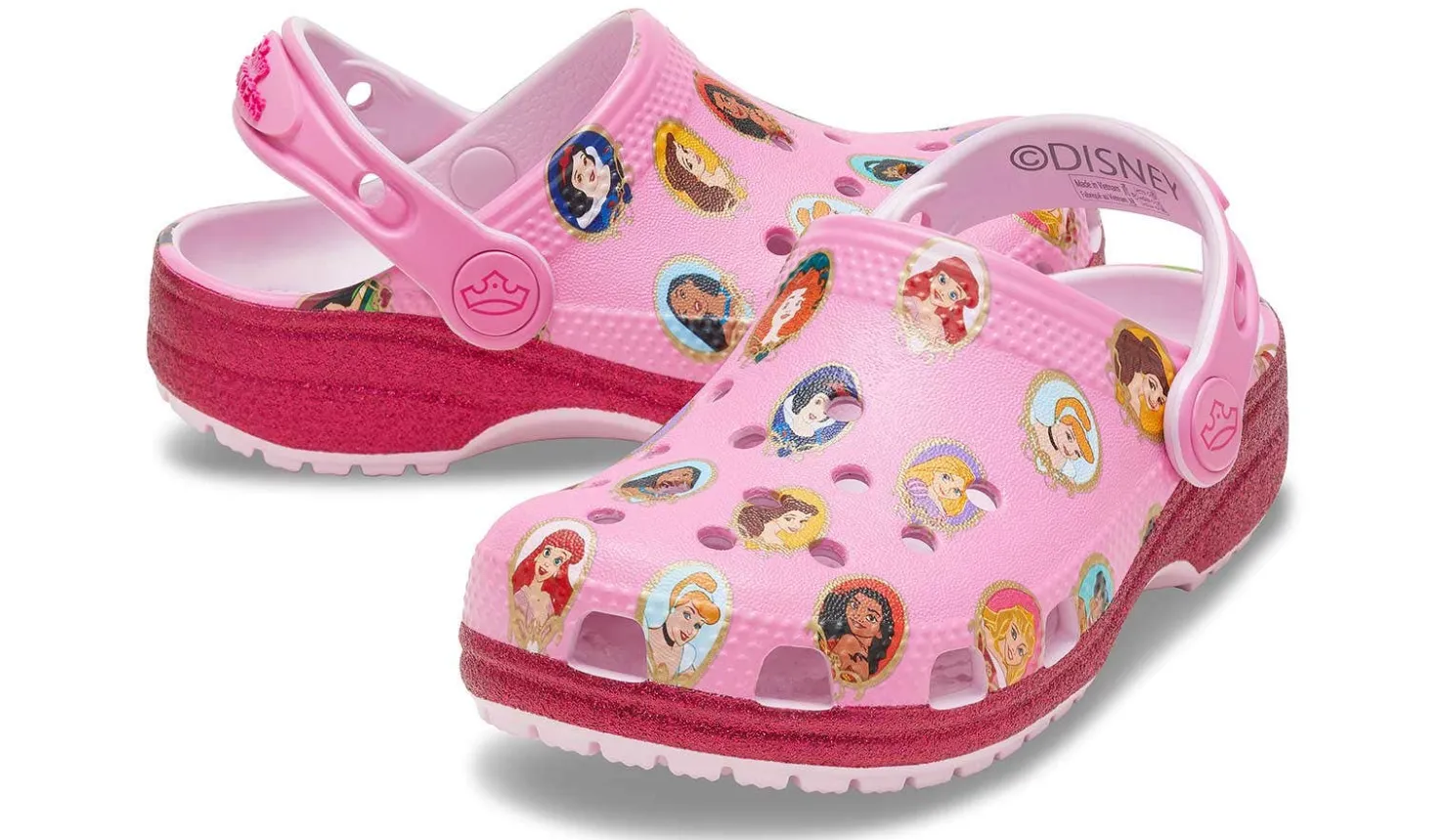 Casual|CROCS Disney Princess Toddler Girls' Classic Clog Pink