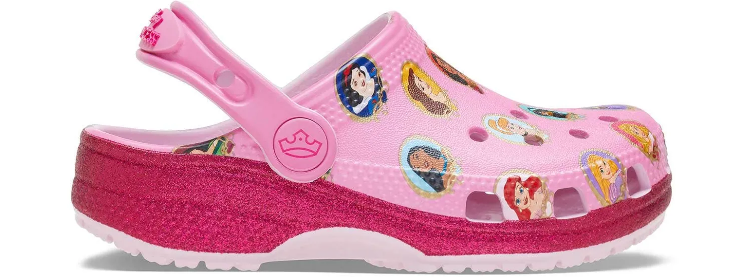Casual|CROCS Disney Princess Toddler Girls' Classic Clog Pink