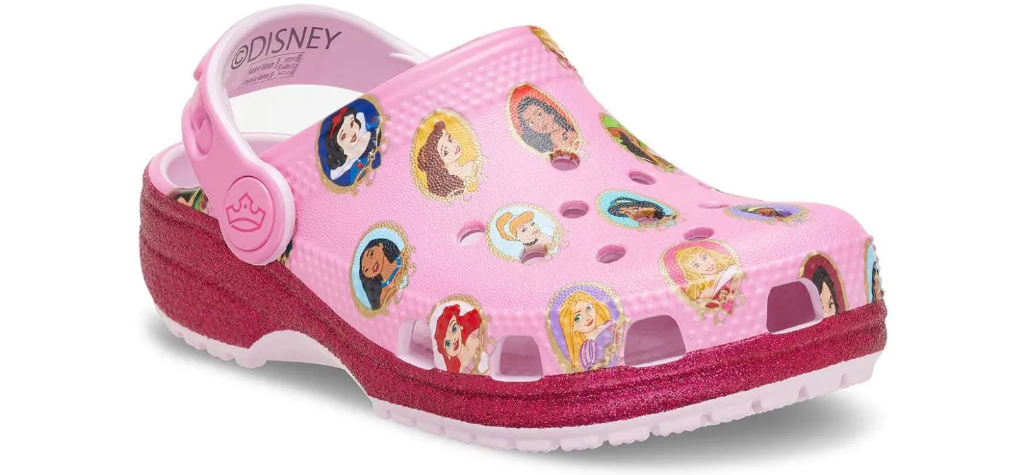 Casual|CROCS Disney Princess Toddler Girls' Classic Clog Pink