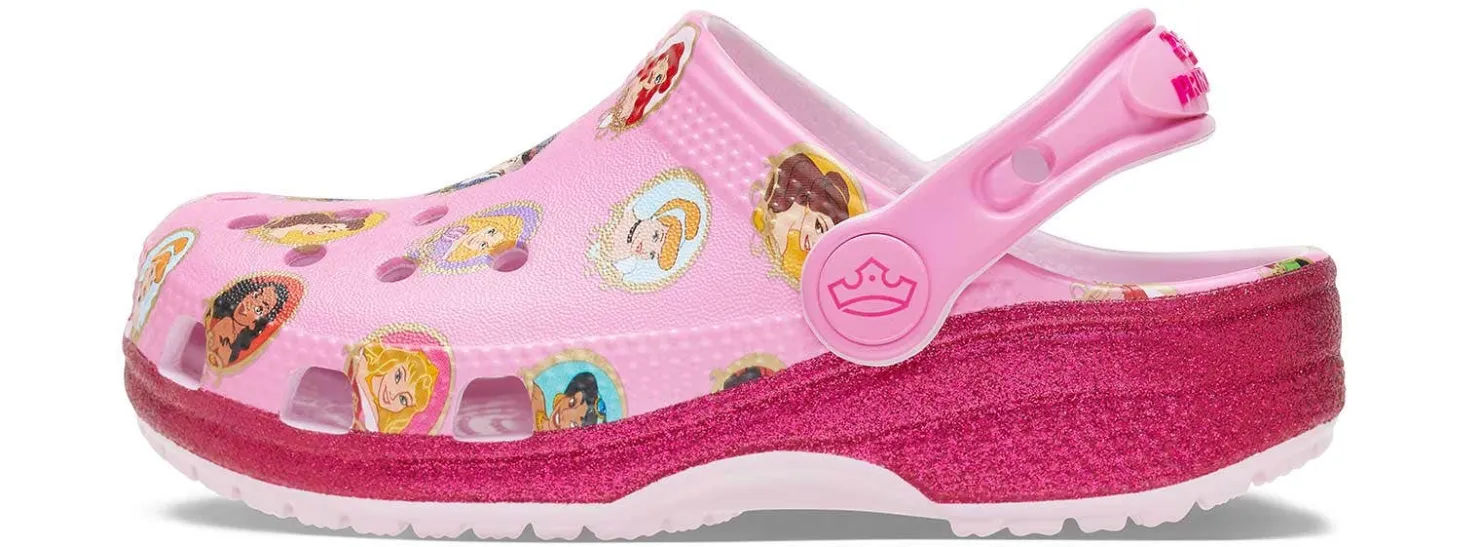 Casual|CROCS Disney Princess Toddler Girls' Classic Clog Pink