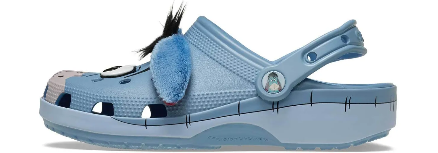 Flat|Comfort Shoes|CROCS Disney Winnie the Pooh Eeyore Women's Classic Clog Blue