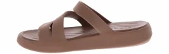 Comfort Sandals|Flat Sandals|CROCS Getaway Strappy Women's Sandal Brown