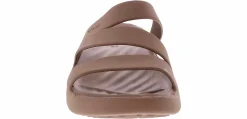 Comfort Sandals|Flat Sandals|CROCS Getaway Strappy Women's Sandal Brown