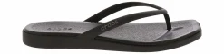 Comfort Sandals|Flip Flops|CROCS Miami Flip Women's Thong Sandal Black