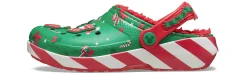 Casual|Casual|CROCS Mickey Mouse Holiday Lined Youth Kids' (11-3) Clog Green