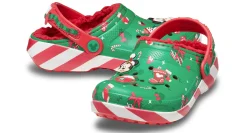 Casual|Casual|CROCS Mickey Mouse Holiday Lined Youth Kids' (11-3) Clog Green