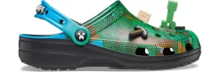 Comfort Shoes|CROCS Minecraft Men’s Classic Clog Green