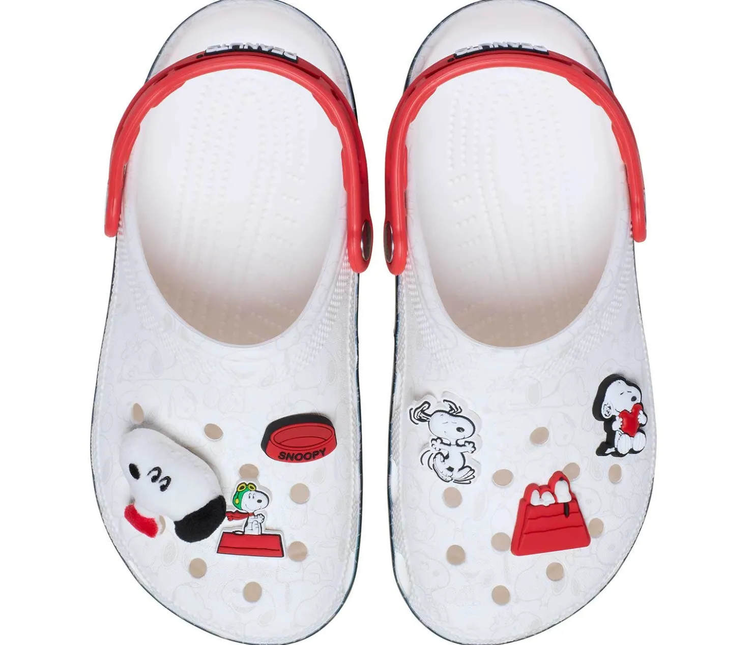 Comfort Shoes|CROCS Peanuts Men's Classic Clog White