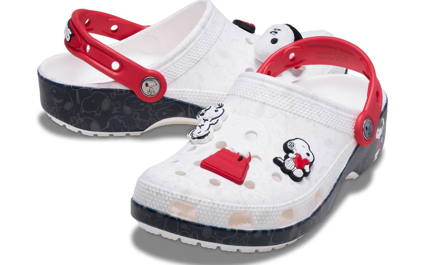 Comfort Shoes|CROCS Peanuts Men's Classic Clog White