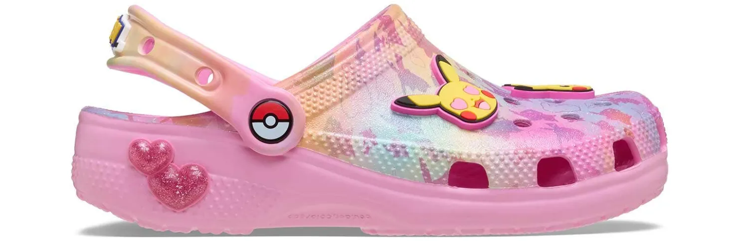 Casual|CROCS Pokémon Pikachu Kids' (11-6) Classic Clog Pink