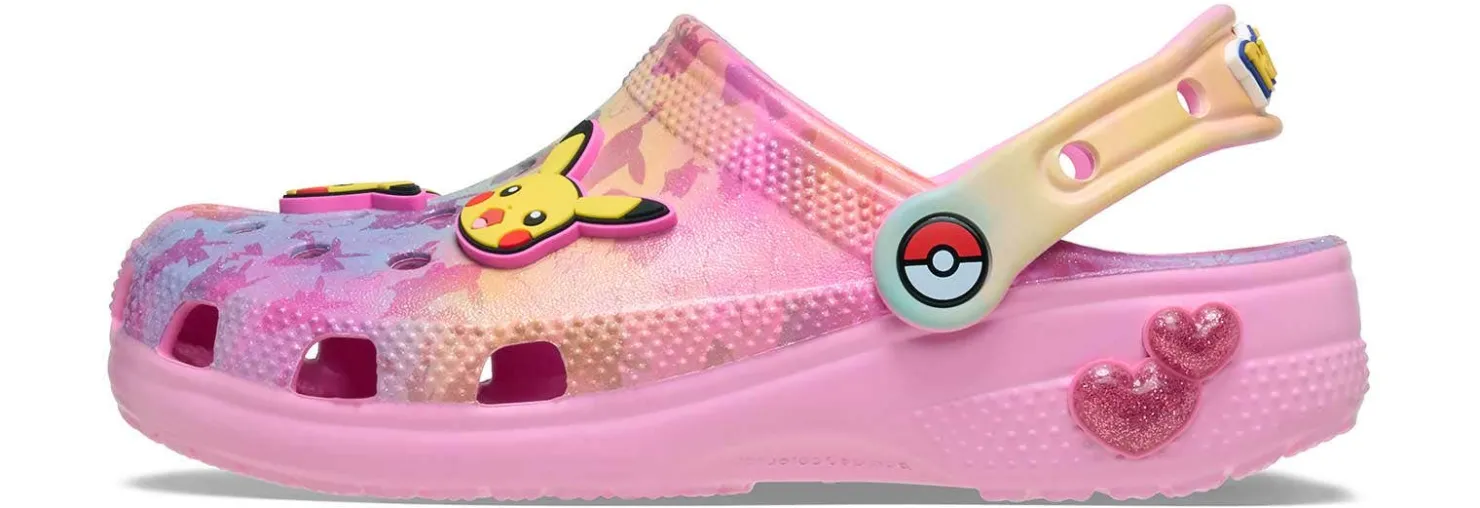 Casual|CROCS Pokémon Pikachu Kids' (11-6) Classic Clog Pink