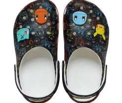 Casual|CROCS Pokémon Print Kids' (11-6) Classic Clog Black