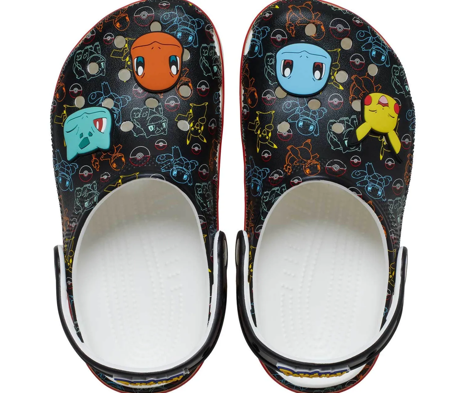 Casual|CROCS Pokémon Print Kids' (11-6) Classic Clog Black