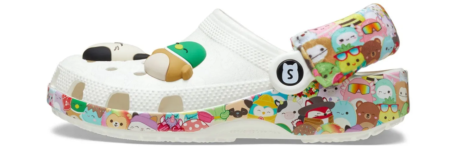 Casual|CROCS Squishmallows Multi Kids' (11-5) Classic Clog Multicolor