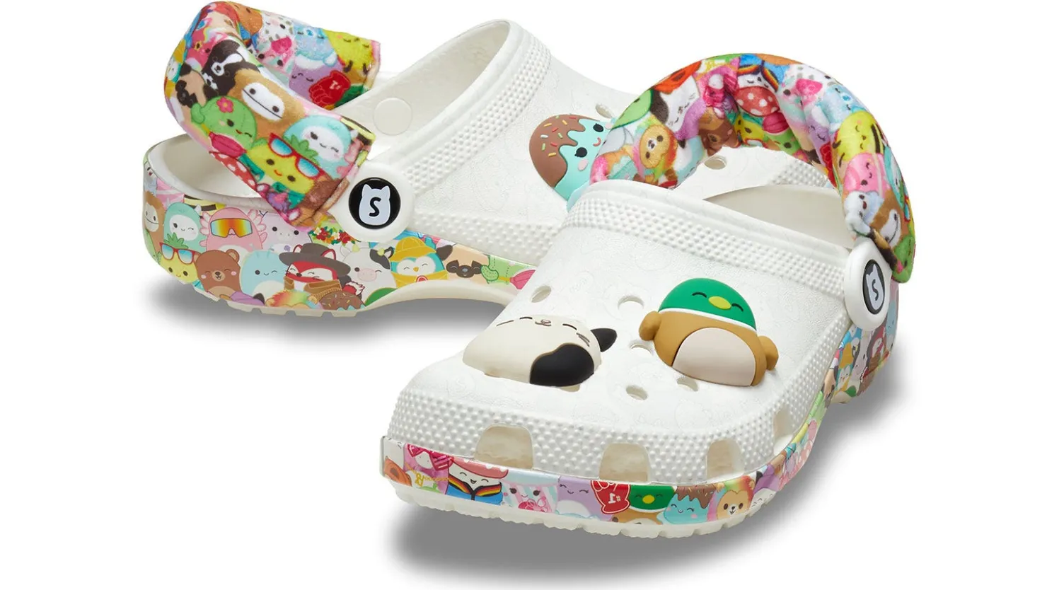 Casual|CROCS Squishmallows Multi Kids' (11-5) Classic Clog Multicolor