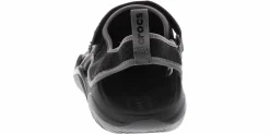 Water|Water Shoes|CROCS Swiftwater Mesh Deck Men's Water Sandal Black
