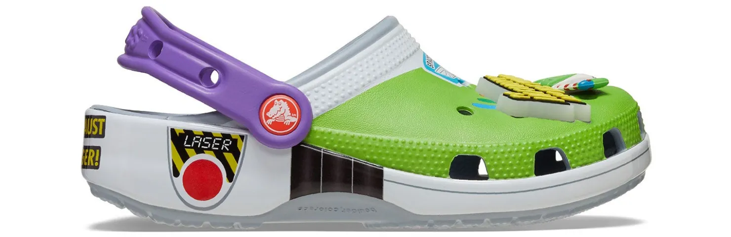 Casual|CROCS Toy Story Buzz Lightyear Classic Toddler (5-10) Clog Grey