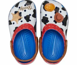 Casual|Casual|CROCS Toy Story Woody Youth Kids' (11-13) Classic Clog Blue