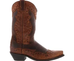 Western Boots|DAN POST Ronnie Men’s Western Boot Brown