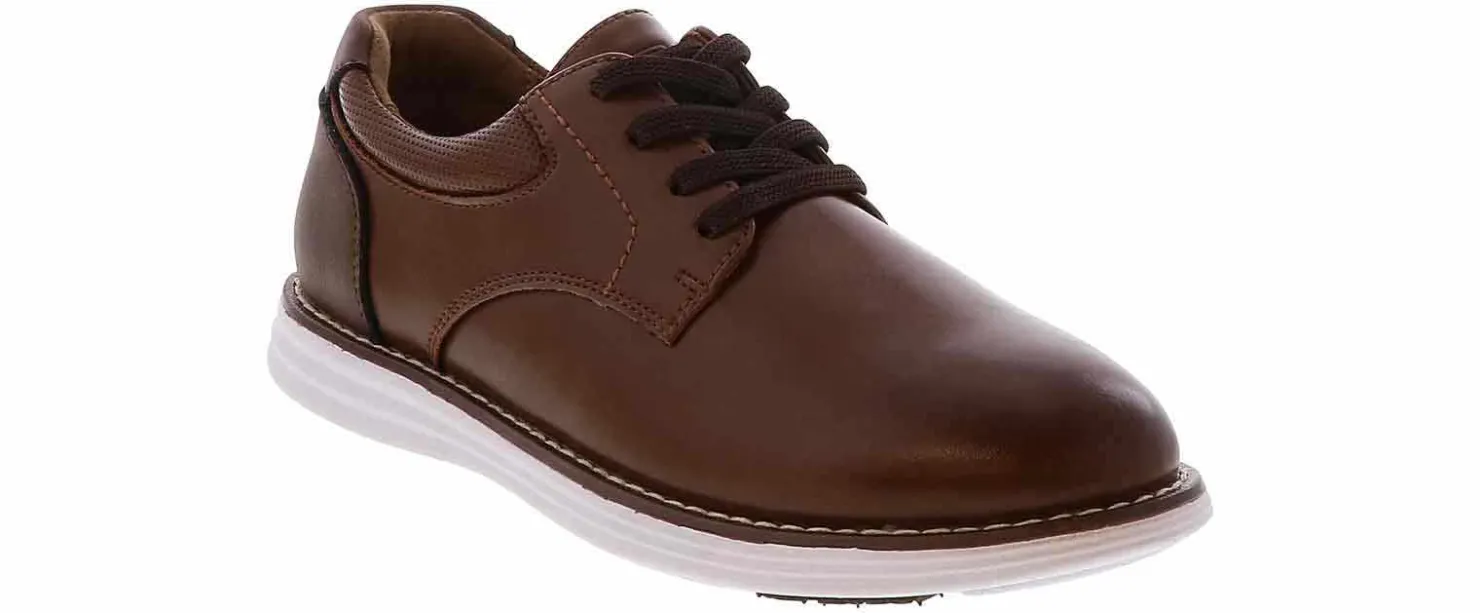 Dress Shoes|DEERSTAGS Deer Stags Affinity Youth Boys' (11-7) Dress Shoe Brown